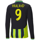 #9 Haaland Manchester City Away Jersey 2024/2025 Long Sleeve