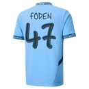 #47 Foden Manchester City Home Jersey 2024/2025