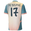 #17 De Bruyne Manchester City Fourth "Definitely City" Jersey 2024/2025