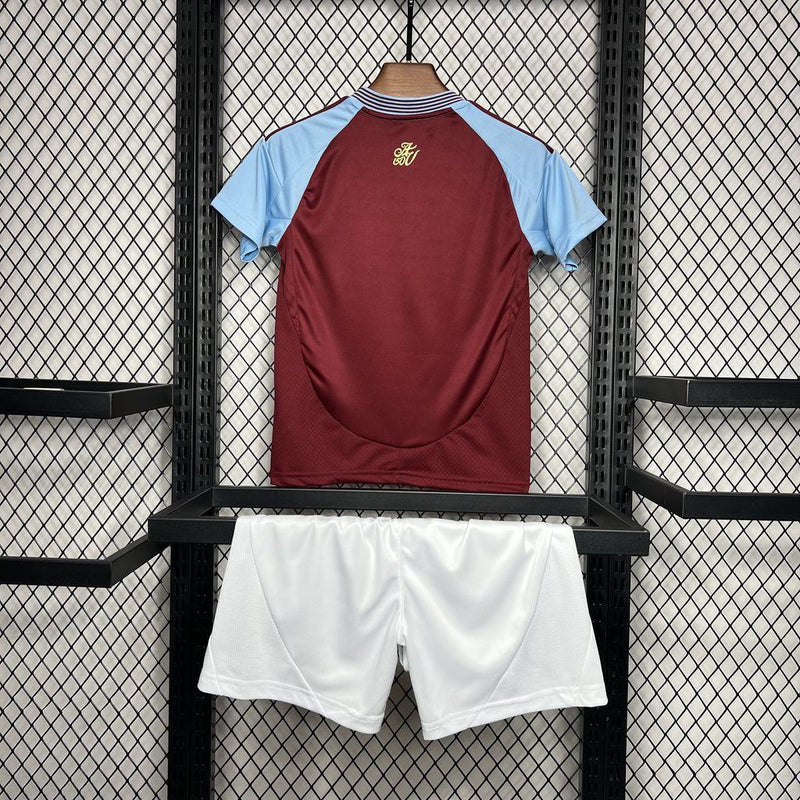 Conjunto Infantil Aston Villa home 24/25