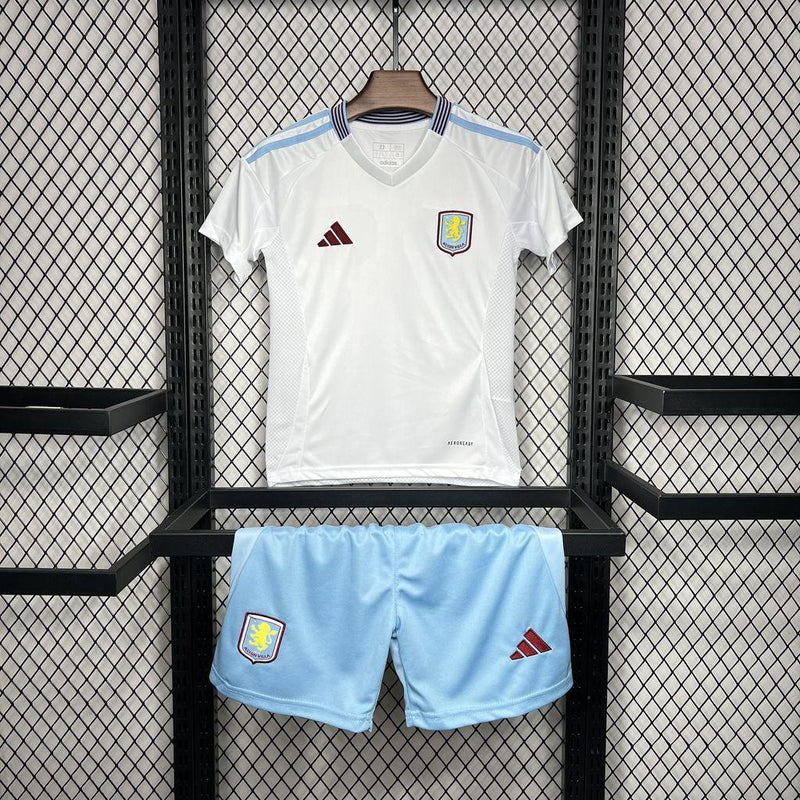 Conjunto Infantil Aston Villa away 24/25