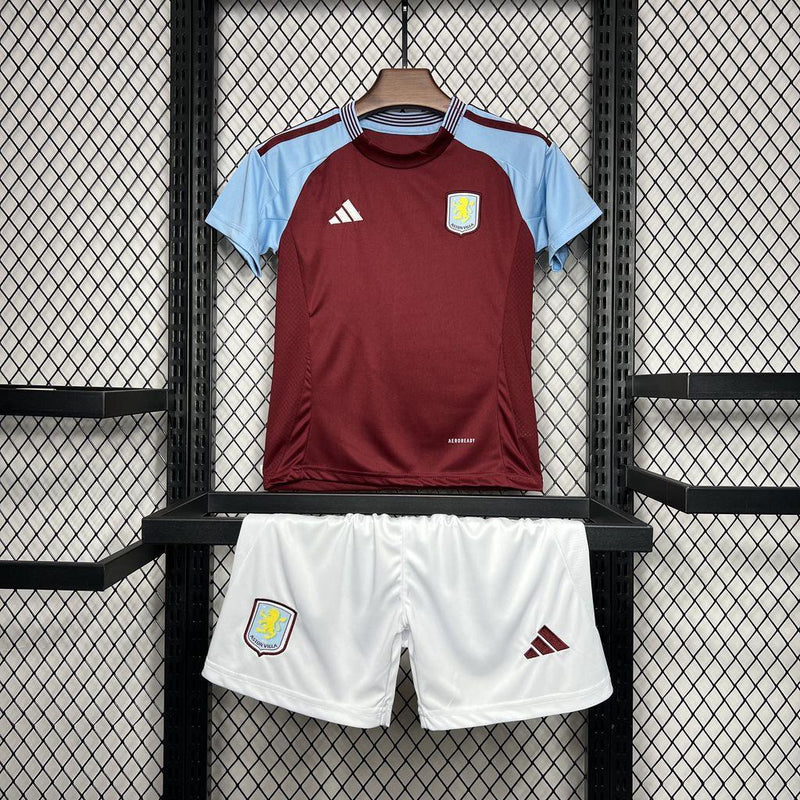 Conjunto Infantil Aston Villa home 24/25