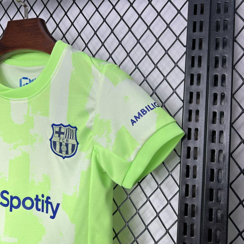 Conjunto Infantil Barcelona third 24/25