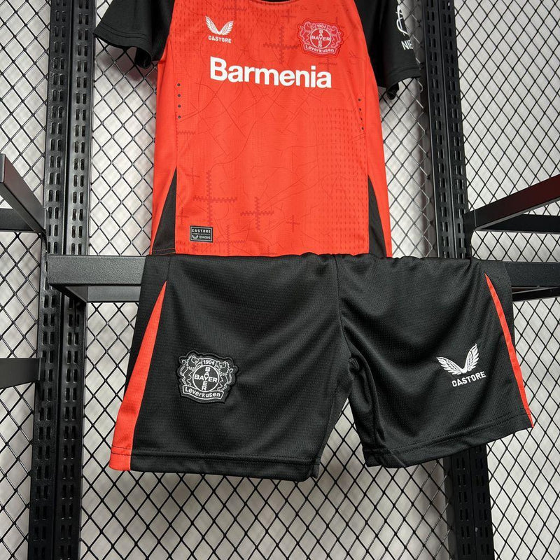Conjunto Infantil Bayer Leverkusen home 24/25