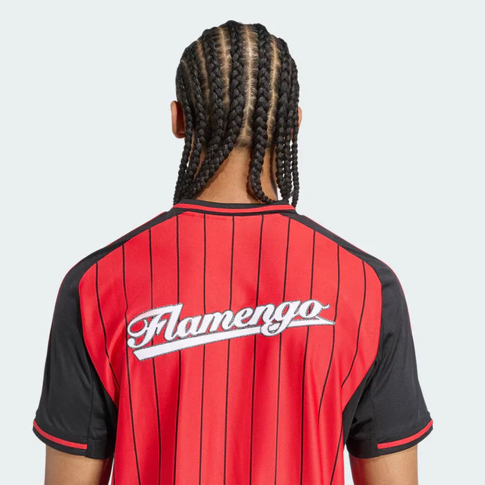 Flamengo Home Jersey 2025/26 - Version Baseball US Pack