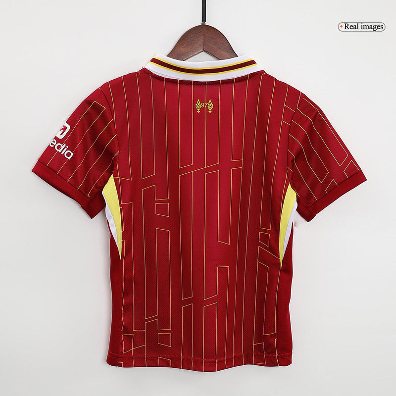 Kids Liverpool Home Kit 2024/2025 - CHAMPIONS