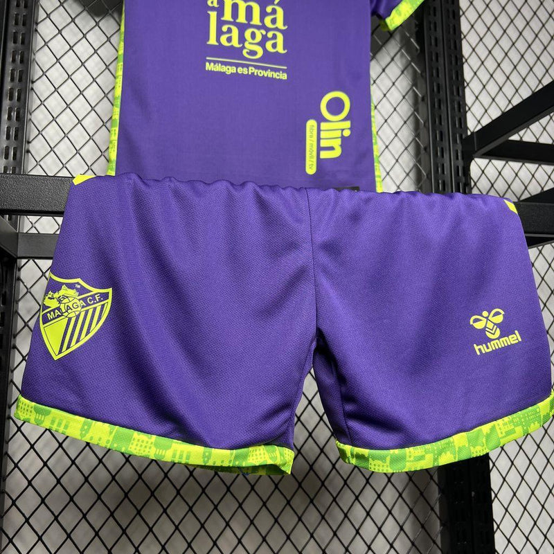 Conjunto Infantil Málaga away 24/25
