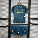 Conjunto Infantil Olympique de Marseille away 24/25