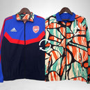 Arsenal 24/25 Windbreaker Reversible Blue and Orange
