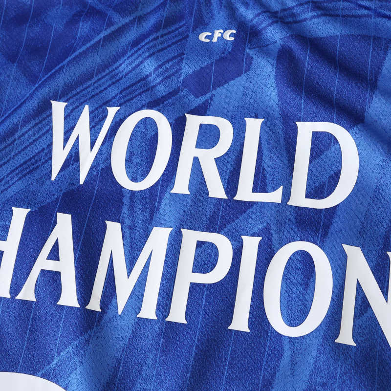 Chelsea Home Jersey 25/26 with World Champions 25 printing