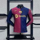 Barcelona 24/25 Home Player Jersey - Long Sleeve