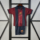 Kids Travis Scott x FC Barcelona Retro Kit 2000/01 Home Skeleton