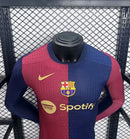 Barcelona 24/25 Home Player Jersey - Long Sleeve