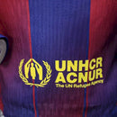 Barcelona 25/26 Home Player Jersey - Long Sleeve