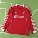 Liverpool Home Jersey 2025/26 - Long Sleeve