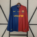 Barcelona Retro UEFA Champions League Home Jersey 2008/2009 - Long Sleeve