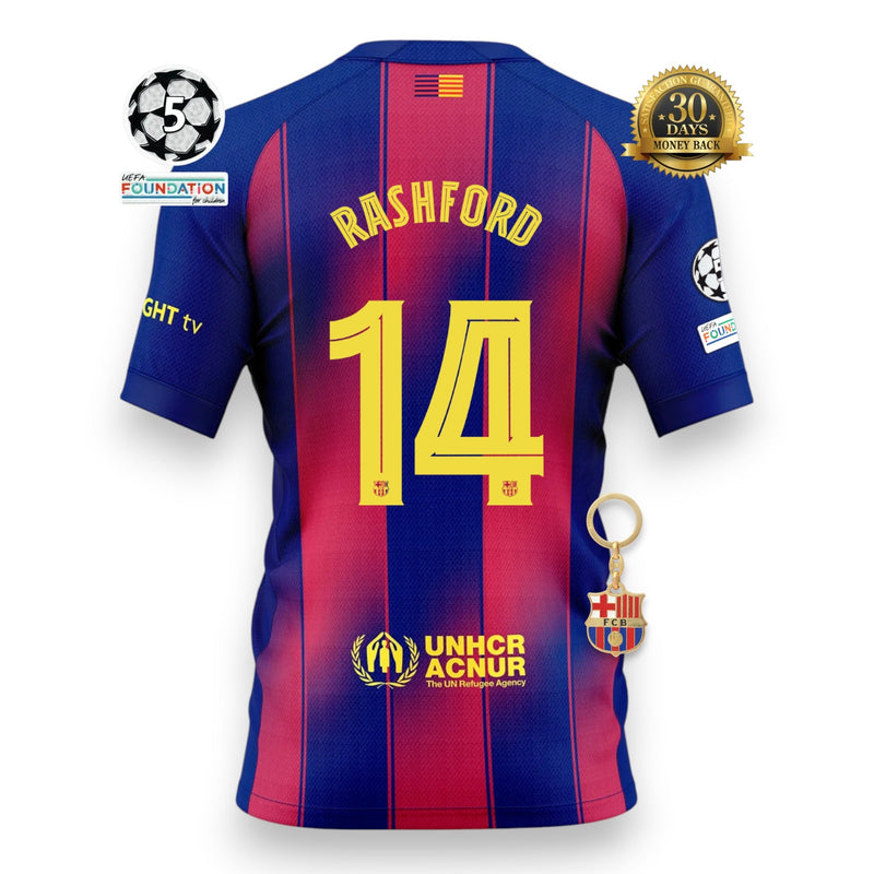 Barcelona Home Jersey 2025/26 - RASHFORD