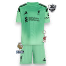 Kids Liverpool Goalkeeper Kit 2025/26