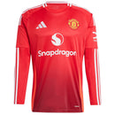 Manchester United Home Jersey 2024/2025 Long Sleeve