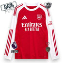 Arsenal Player Home Jersey 2025/26 Long Sleeve