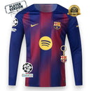 Barcelona 25/26 Home Player Jersey - Long Sleeve